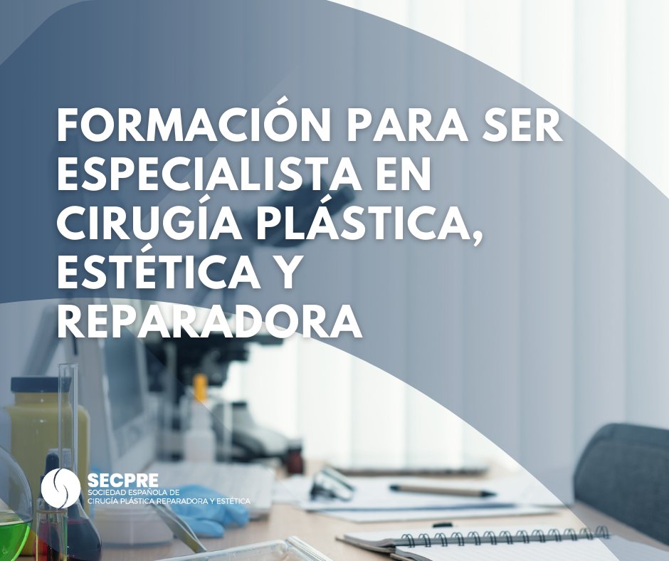 ¿Quieres especializarte en Cirugía Plástica, Estética y Reparadora?

Es una especialidad reconocida en todos los países de la Unión Europea. Supone un camino de 12 años de duración, lleno de sacrifio.
Toda la información➡️ secpre.org/ser-cirujano-p…