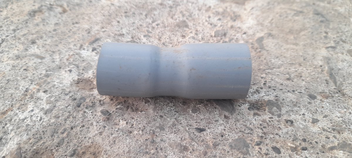 shaileshdhande1's tweet photo. I bought this 0.75 inch pvc pipe coupling for 20rs and  that too without GST bill. Which is not even machine manufactured. 
How much price do you expect for this one?
Is there any government rules and regulations to control prices of such products?
@FinMinIndia 
@nsitharaman https://t.co/2FVvrAUWKN
