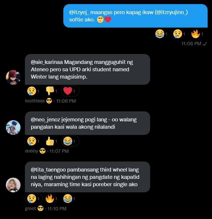itzyej_'s tweet photo. ㅤㅤㅤㅤ
ㅤㅤㅤㅤ
             like for a bet or pass 
             with the cool kidz. ♡
ㅤㅤㅤㅤ https://t.co/wJ3WvJZlmi