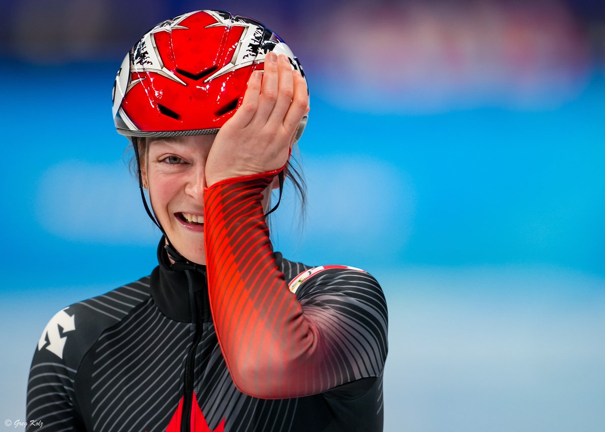 gregkolz's tweet photo. Félicitations, @kimbtin! Je suis tellement fier de toi! What a privilege it was to witness you make history, yet again! 🥉🇨🇦 (📷@gregkolz / @SSC_PVC) #Beijing2022 #TeamCanada #KimBoutin https://t.co/sW0lOapevm
