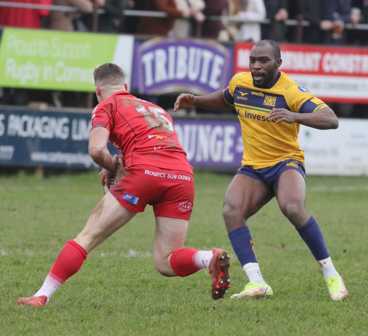HenleyHawks's tweet image. MATCH REPORT: bit.ly/3HzV5Q0

The @RedruthRugby crusade may not have gone as we hoped (and we may have slightly less tread on our tyres😅) but we move our focus to another big game this weekend again league toppers @esherrugby 💪💛💙💚🦅 #lesdothis

📸@grumpygramp15 👌