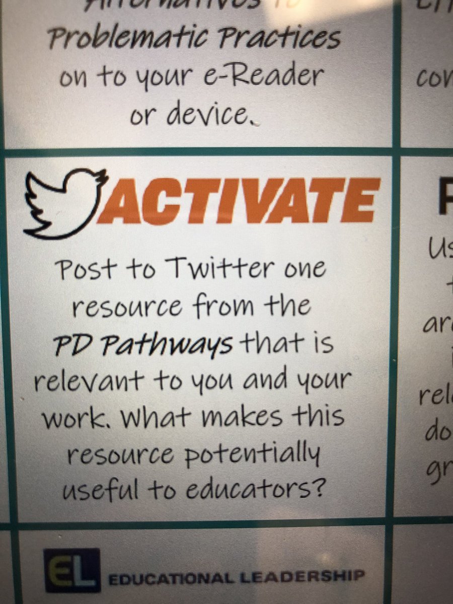 MissySteele4's tweet photo. I just read an article called “The Writing Journey” which emphasizes how important it is to make writing a top priority in all classes. #RoCoEdChat @ascd @wbms5 https://t.co/M9PuFouCJX