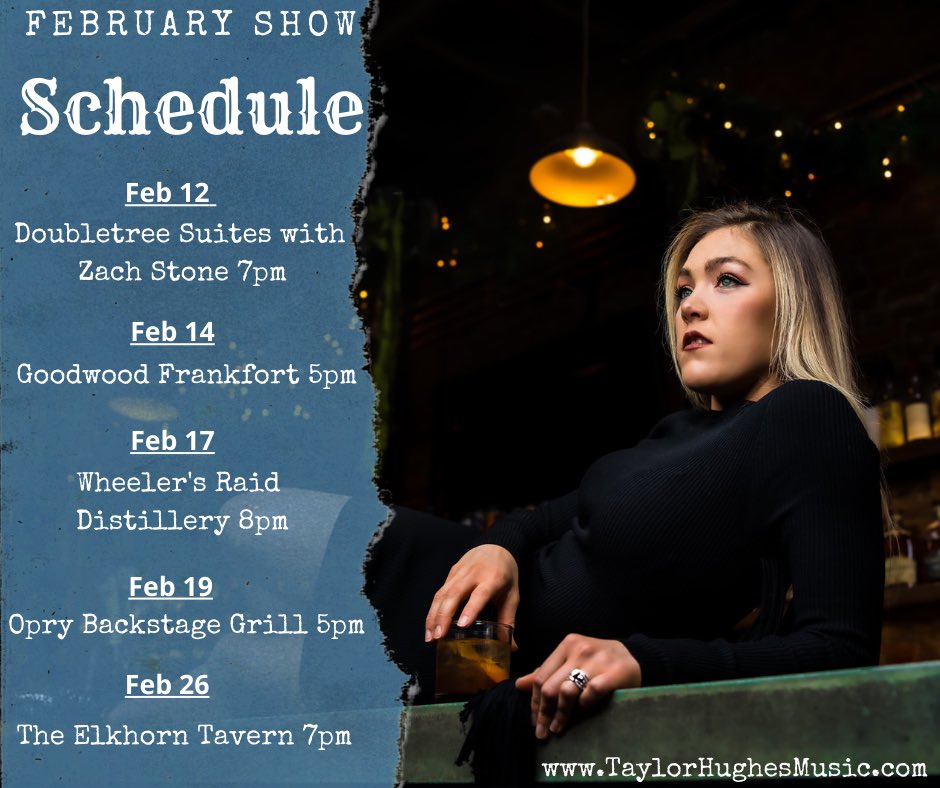 February shows start this weekend!!! Can y’all tell I’m excited to hit the stage? #ValentinesDay2022 #livemusic #roadTrip