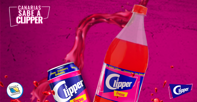 RefrescoClipper's tweet photo. En Canarias 🇮🇨 hay algo que nos acompaña en todos los días especiales…Carnavales, el primer beso,la romería, la Navidad…y es un regusto a lo nuestro…un sabor único, especial e inigualable...y es que...#CanariasSabeAClipper. 🥤🍓#Clipper #MeSabe #refresco #Canarias https://t.co/WmLZJaZMXV