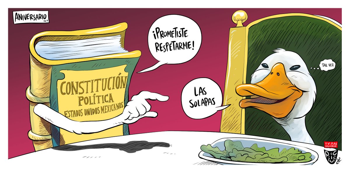 monerorictus's tweet photo. "Aniversario" Cartón para la edición digital de @ElFinanciero_Mx https://t.co/xgG4nBSRNB