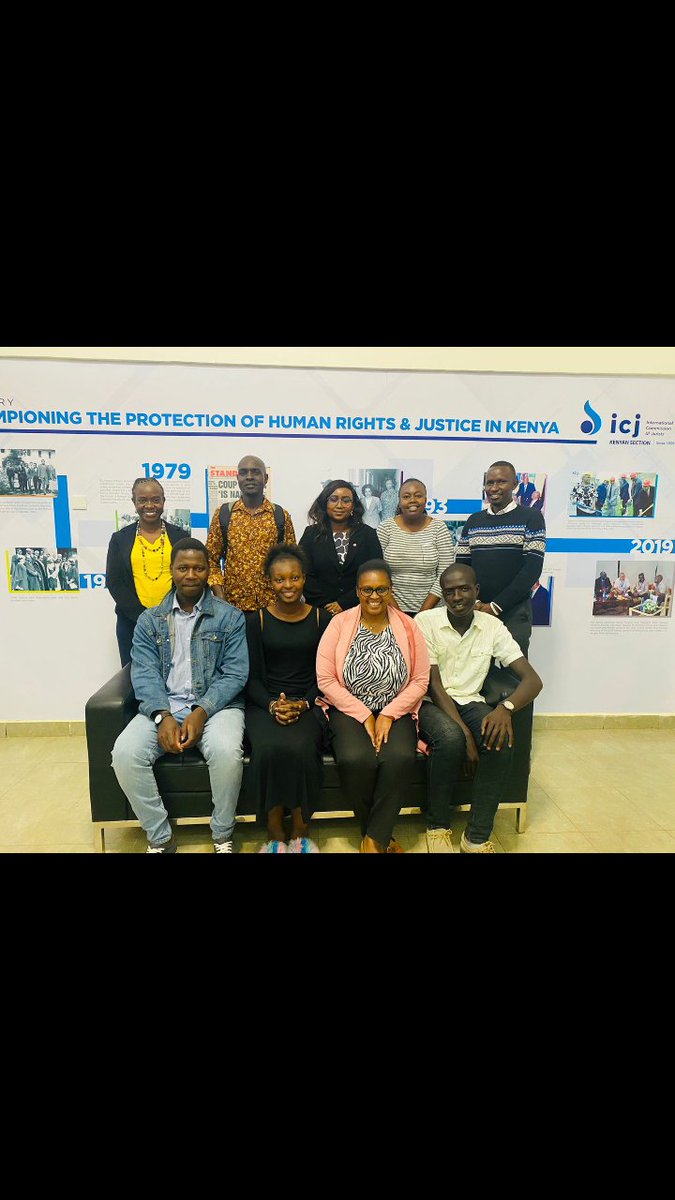 ICJKenya's tweet photo. Today, a team from Maria Rossana Community Centre paid ICJ Kenya, a courtesy visit. The meeting aimed at understanding the Community Centre's mission, focus areas and discussing mutual partnership. https://t.co/9V05cZMDgB