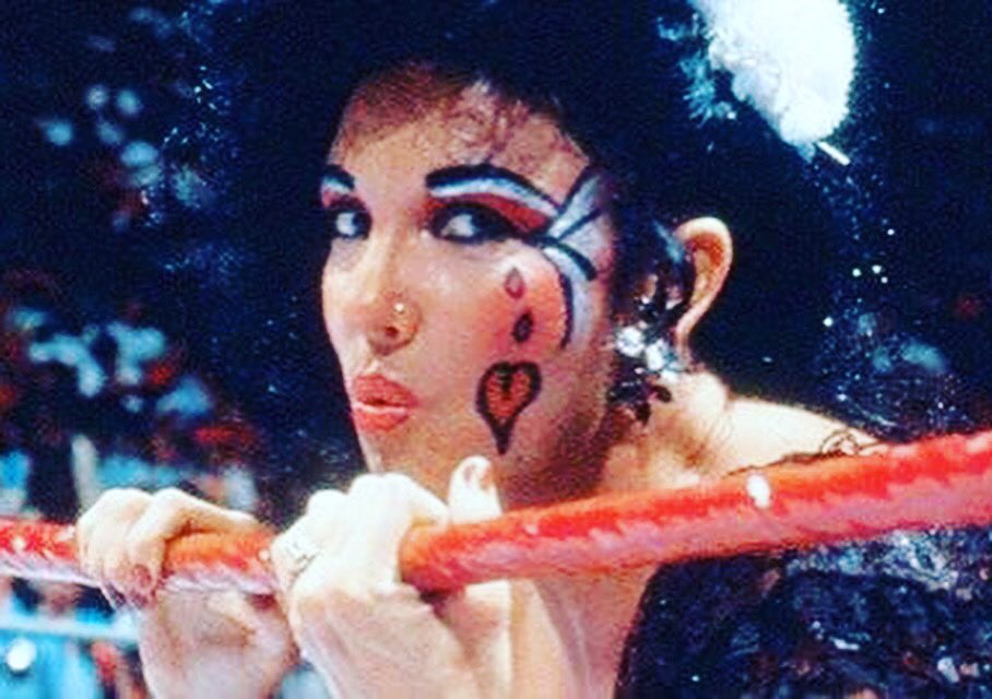  I like bad bitches that s my fuckin problem.   Happy Birthday in heaven  to the OG Queen, Sherri Martel. 