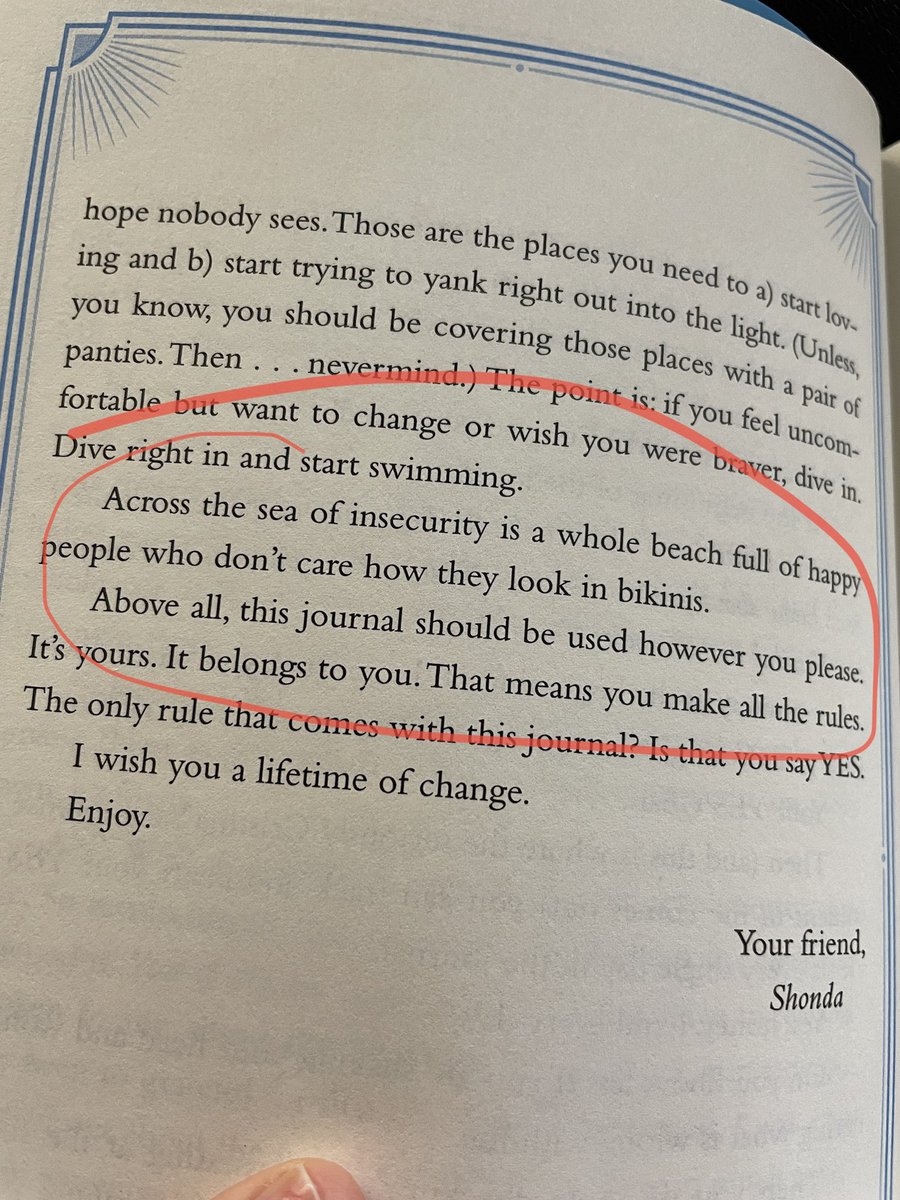 carrolllisaa's tweet photo. @shondarhimes 
Thanks for your book and now, this journal. And for starting it out with Hamilton and this quote. https://t.co/0FUEhdzwIO
