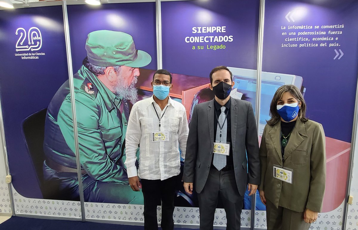 dellylien1's tweet photo. Ya estamos en @Universidad2022 de @CubaMES Delegados, expositores, invitados, aportando a la educación superior y su desarrollo sostenible con todos y para el bien de todos #CubaPorLaVida #Universidad2022 #SomosUCI #SiempreConectados @universidad_uci @raydelmp @lraciel @rislaidy https://t.co/Bdc5nr91DW