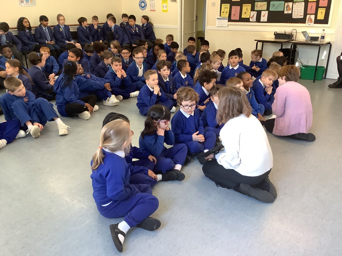 EssendeneLodge's tweet photo. Our head and deputy for the day delivered a very interactive and enjoyable assembly yo the whole school this morning. They have set the children the task of being a Good Samaritan and helping someone else this week. @ILG_uk_ltd #headforaday #leadingbyexample https://t.co/bIHLjv7mr3