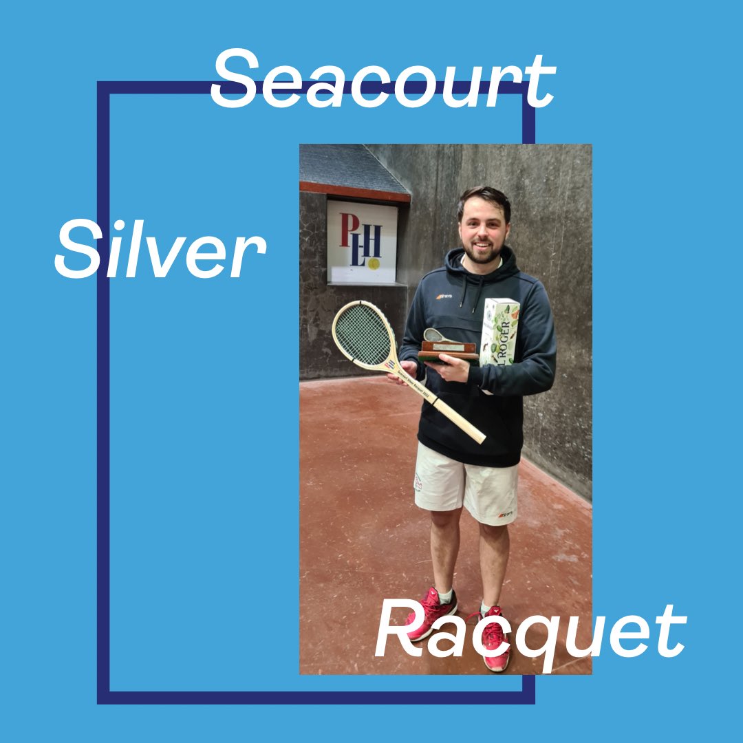 Seacourt Silver Racquet 2022
In the final, Zak started well taking the first set 6/1. With the second set much closer, Louis retired injured with Zak leading 5-4. Zak Eadle is the Seacourt Silver Racquet champion 2022.