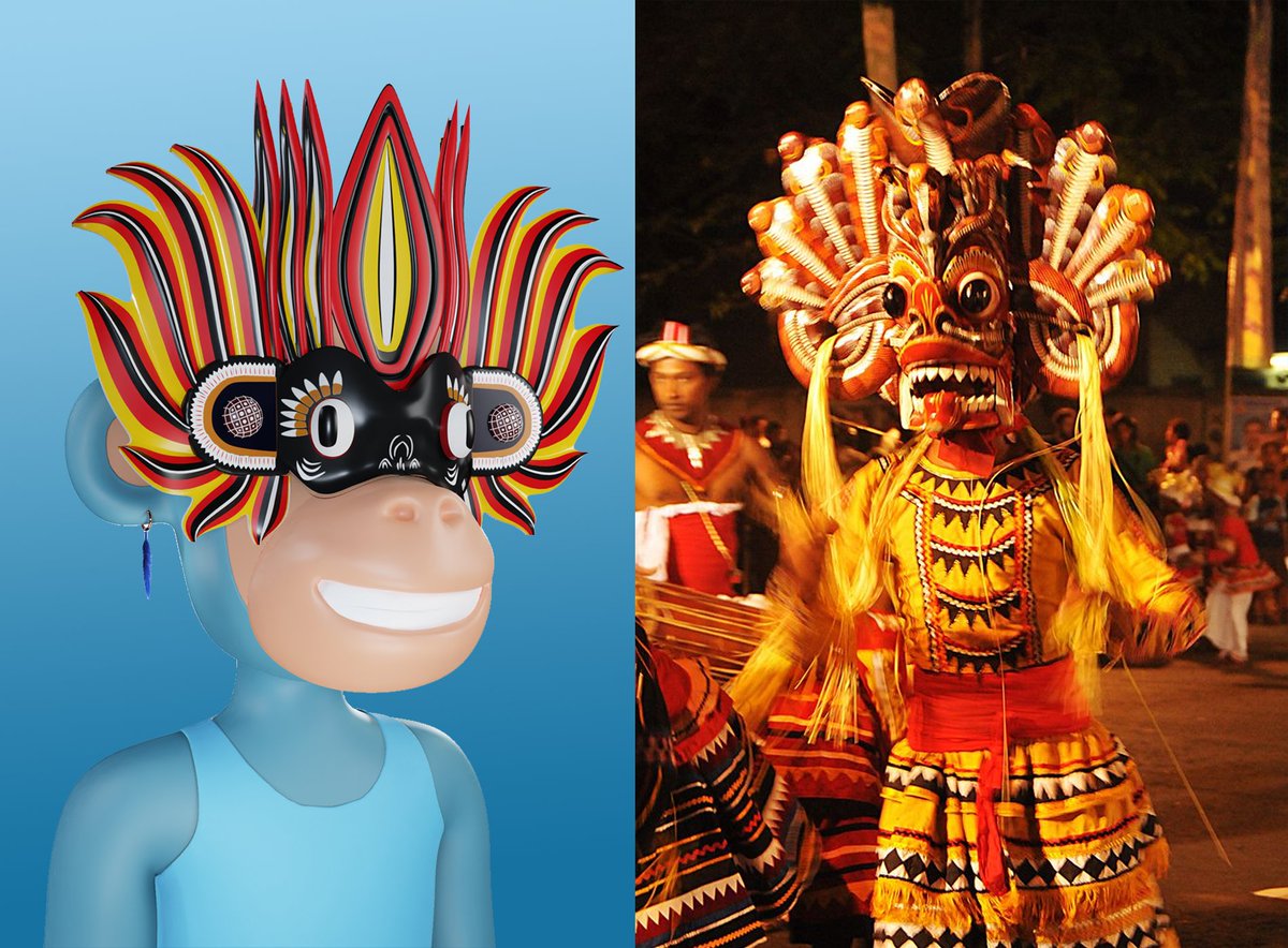 yes, its a #LKA yaka face

#metaapeclub
#nft