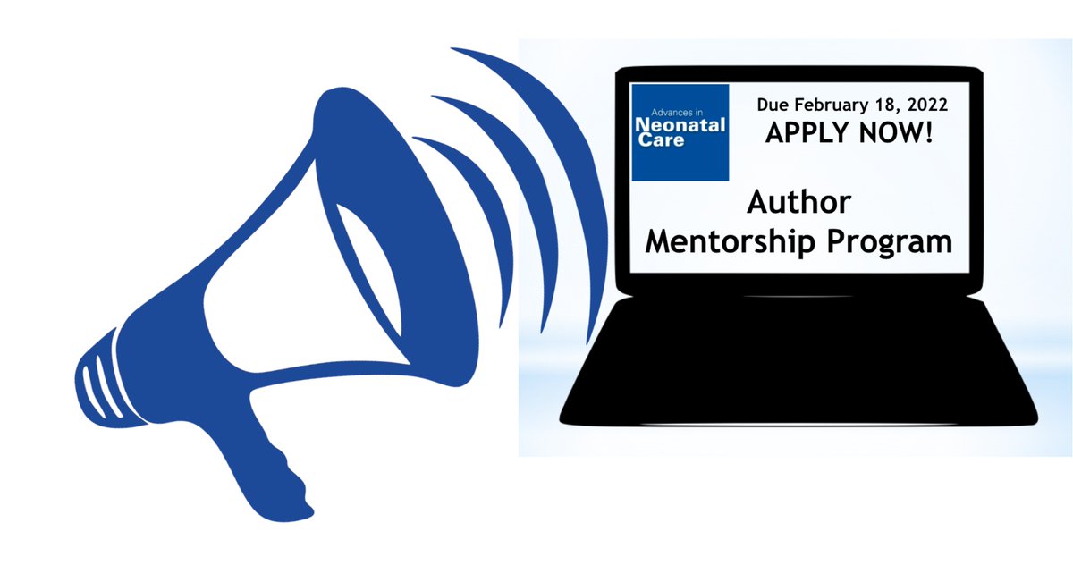 LAST CALL authors! Let's get you published! Join the <a href="/ANCjournal/">Advances in Neonatal Care</a> Author Mentorship Program!  DUE February 18, 2022. Apply now!  Questions? Email anc@jjeditorial.com. docs.google.com/forms/d/e/1FAI…