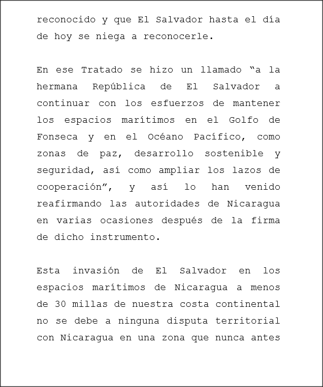 #EsperanzasVictoriosas| Nota de Prensa del Gobierno d Reconciliación y Unidad Nacional, sobre el envío d buques militares artillados a los espacios marítimos d #Nicaragua en el Océano Pacífico, por el Gobierno d El Salvador, desde el sábado 5 d febrero. ✊🇳🇮🇸🇻🚢

#7Febrero