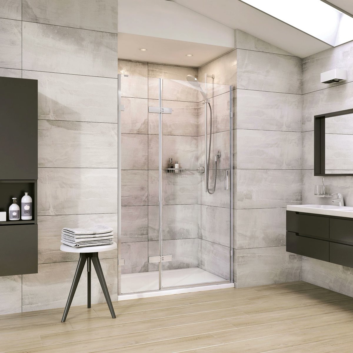 romanltd's tweet photo. There are a slew of mental health benefits associated with having a relaxing organised bathroom space. A timeless shower design can serve as a great escape from an exhausting day.

Liberty Hinged Door with Hinged In-Line Panel | https://t.co/E8XStTrHjx

#LibertyCollection #shower https://t.co/cnNH3tsBZv