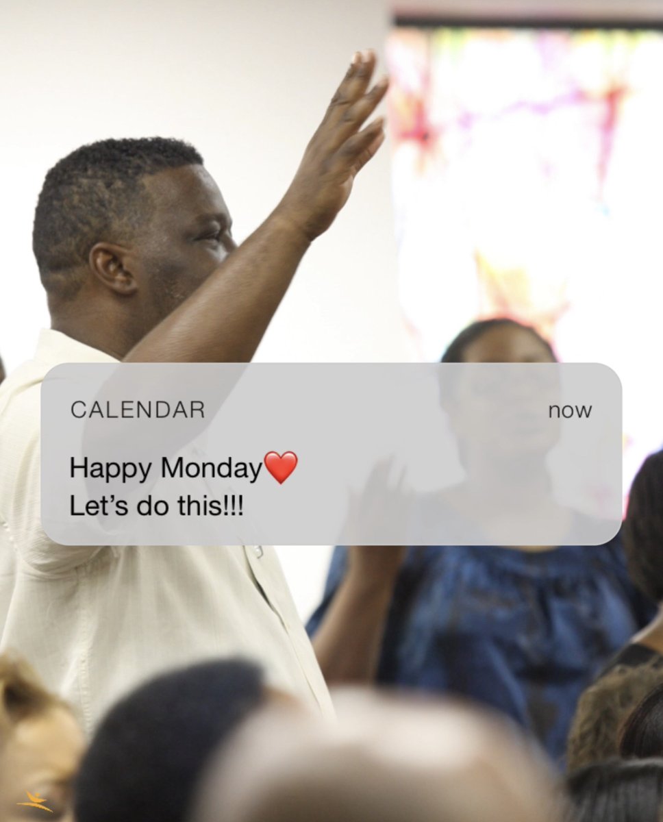TCWWHouston's tweet photo. Start your week strong💪🏽
Use today to share Sunday’s message with your friends, family and coworkers! Ministry doesn’t just happen on Sundays.
#IAmTCWW #PreachPas #TCWW #AnActSign https://t.co/LYohskBL3h