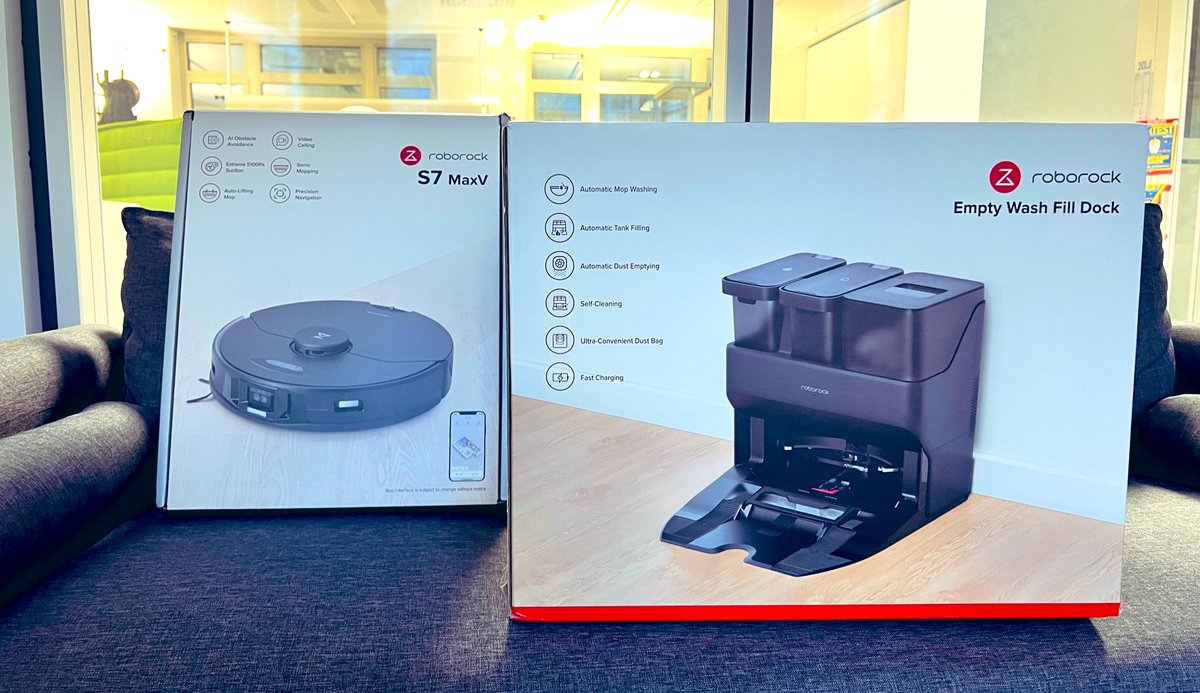 AxelTelzerow's tweet photo. Heute auf der #Testcouch:
EMPTY WASH FILL DOCK und der @roborockglobal S7 MaxV zum Ultra-Paketpreis von 1399 Euro. Schnapper oder? 🚀 https://t.co/YoVy8wfk0i