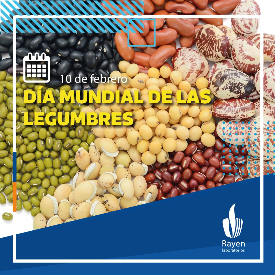 Rayenlab's tweet photo. #Diamundialdelaslegumbres iniciativa impulsada por @fao.

Contribuye a sistemas alimentarios sostenibles y a un mundo con #HambreCero.

#legumbres #salud #sostenible #agroalimentarios #somosrayen #rayenlaboratorios #pergamino https://t.co/34ulHsQPqM