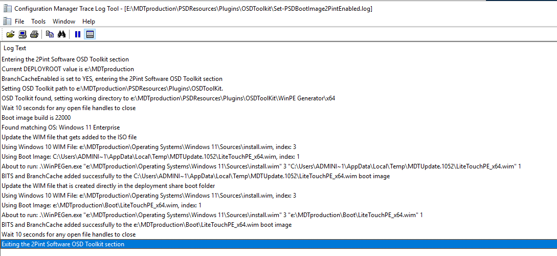 JM2K69's tweet photo. @jarwidmark @2pintsoftware @AndHammarskjold 
With Latest Update #OsdToolkit and #Windows11 with PSD I have this problem 👇
Do you have an idea 💡💡🤞🤞 https://t.co/86EuFsJVYY