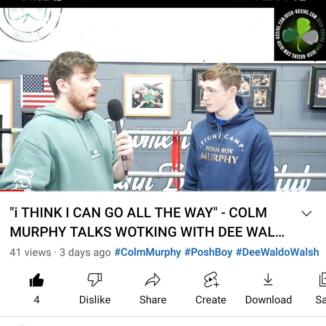Irishboxingcom's tweet photo. Check out our new interview with @ColmMur86696653 

https://t.co/MZo6lKJOcd

@MARKHDUNLOP @CoachWaldo1 
#IrishBoxing #Boxing #ColmMurphy #PoshBoy https://t.co/YaU7O6rS5g