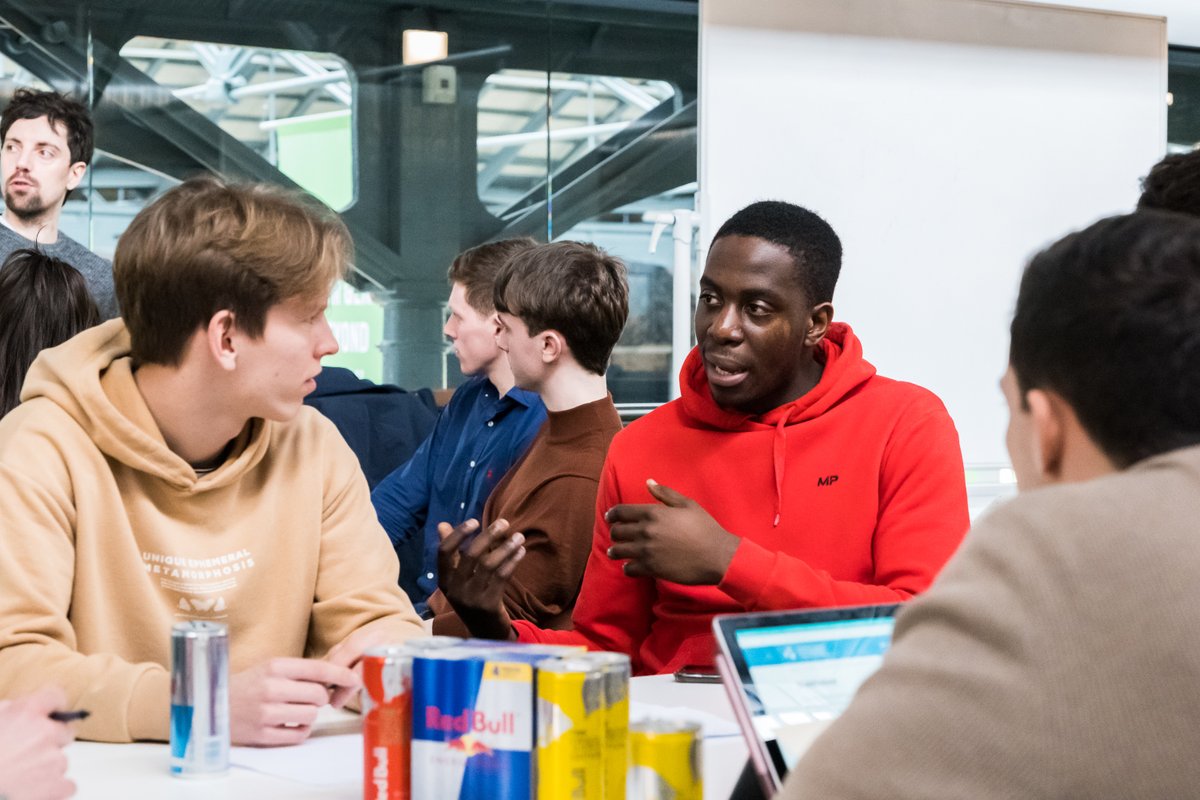 dogpatchlabs's tweet photo. Our first in-person event of the year 🙌 Great to host @tcddublin’s student hackathon focused on #smartcities with 50 young entrepreneurs.

Our COO &amp; Smart Cities Lead and Head of Ecosystem Dev. joined the weekend to share insights on entrepreneurship &amp; support teams' projects. https://t.co/25vjOdEwTC