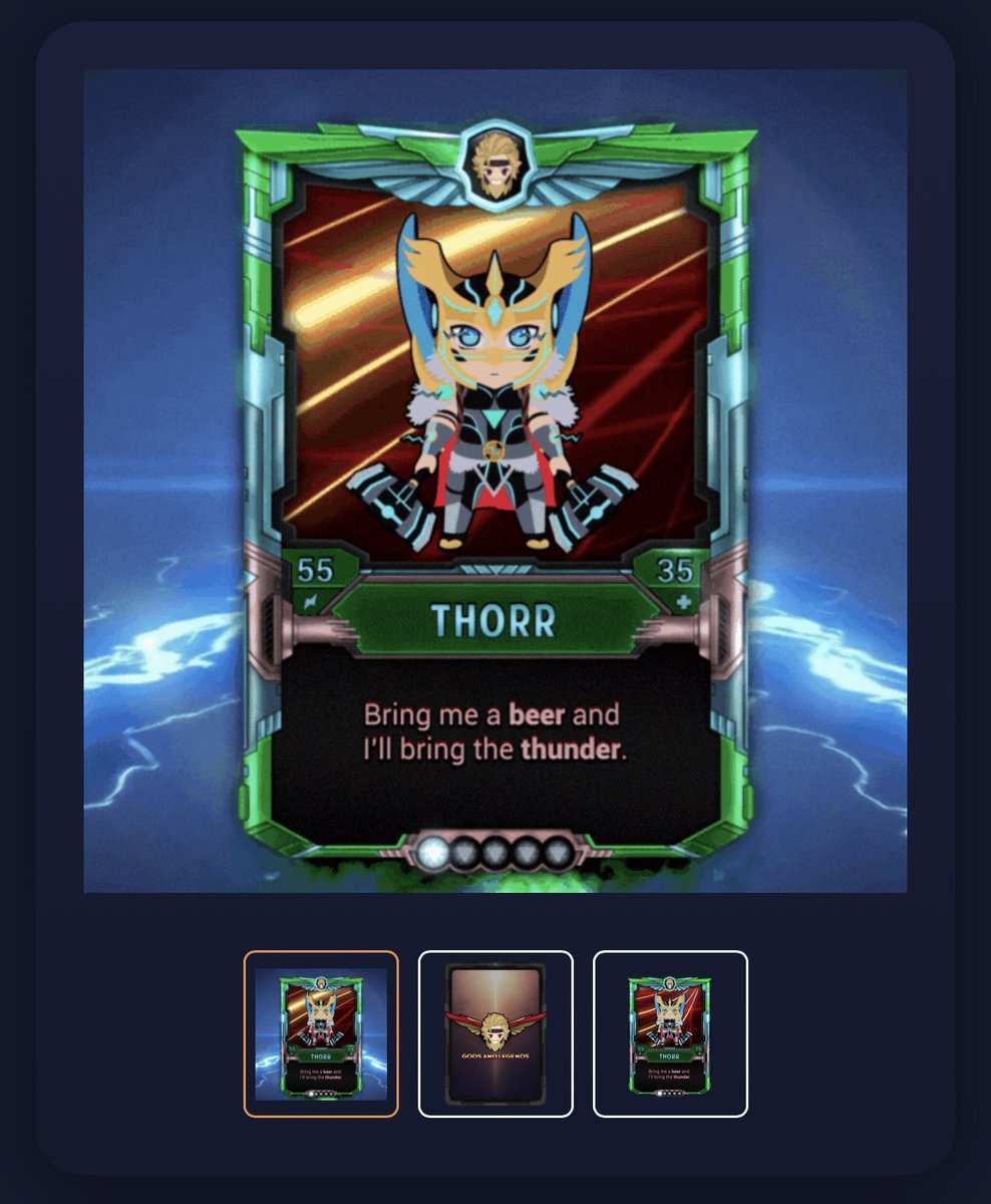 🤩GIVEAWAY🤩

💸WAXP💸

🏆Thorr from Godsnlegends Collection (@godsnlegends)🏆

✅Follow me 
✅Like + RT
✅Tag 3 friends
✅Comment your WAM

Results in 24h 🥸

#NFTGiveaways #NFTCommunity #NFT #NFTs  #wax #WAXP #ETH #FREENFTs #Crypto #NFTCollector #Giveaways #DailyGiveaways