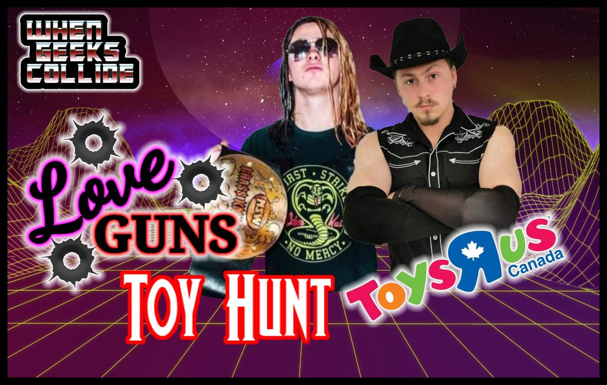 WGCNetwork's tweet photo. 🚨NEW TOY HUNT🚨
@IC_GunnerLang &amp; @AndrewMcLovin00  are hitting the streets and looking for #Toys.

LINK IN BIO to YouTube channel. https://t.co/iMl7Yz83d6