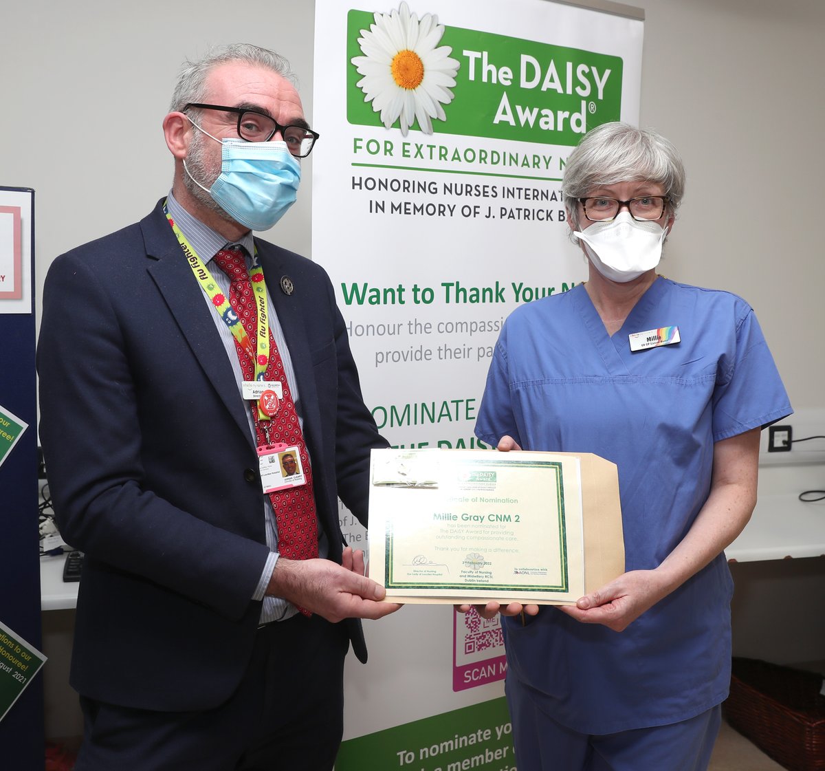 NursingOlol's tweet photo. Congratulations our @NursingOlol Colleagues; Rayan, Elaine Veena and Millie on receiving our First  @DAISY4Nurses nominations of 2022! https://t.co/oBwq3bhfDY