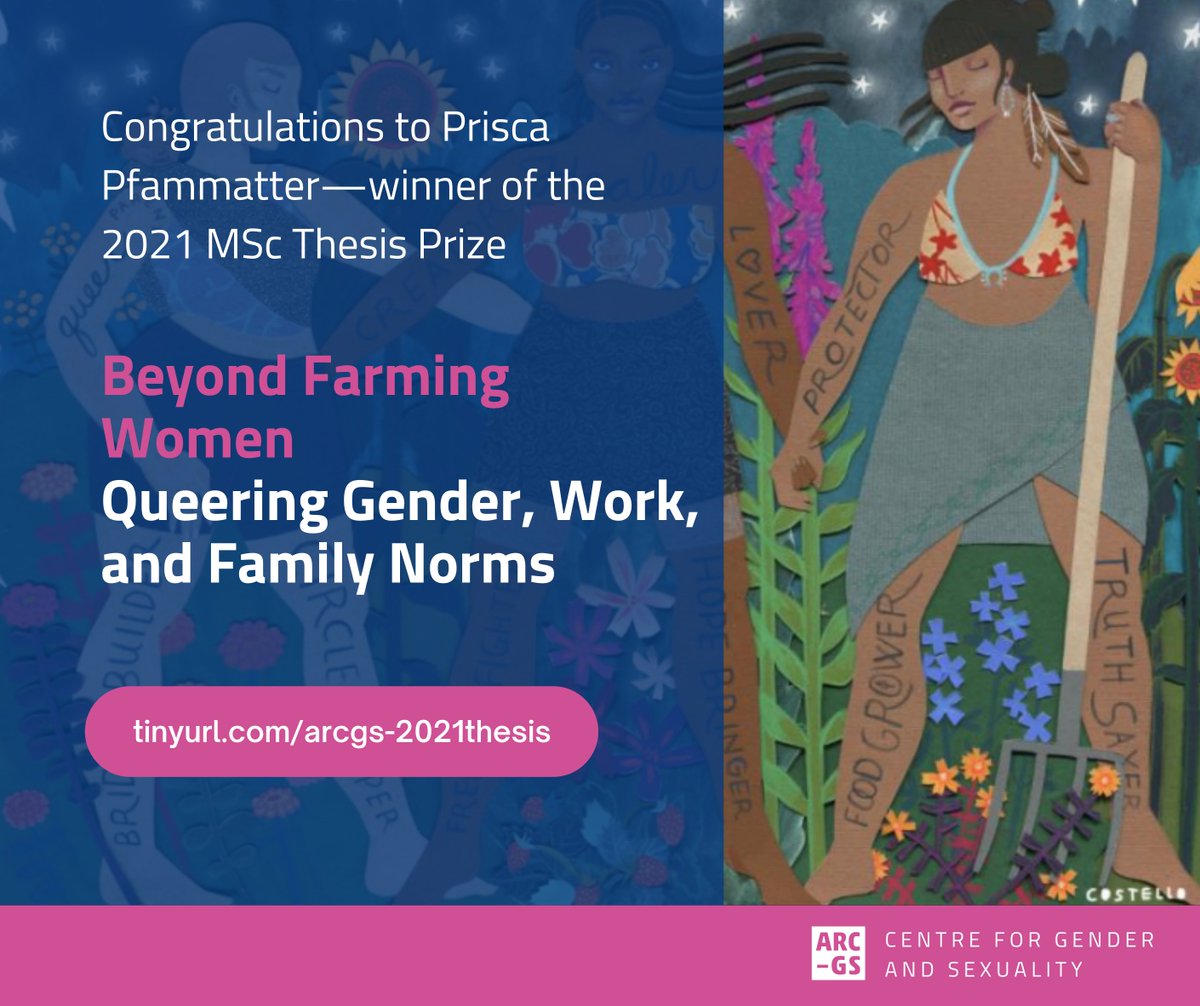 arcgsuva's tweet photo. 🏆 THESIS PRIZE | We are pleased to announce @PriscaPfammatte as the winner of ARC-GS' 2021 MSc Thesis Prize. You can access the thesis at https://t.co/F6TcCqhuAJ. Stay tuned for the recipient of the honorable mention-or find it in our February newsletter: https://t.co/ZyYS5tXHeM https://t.co/9kCLPpcyER
