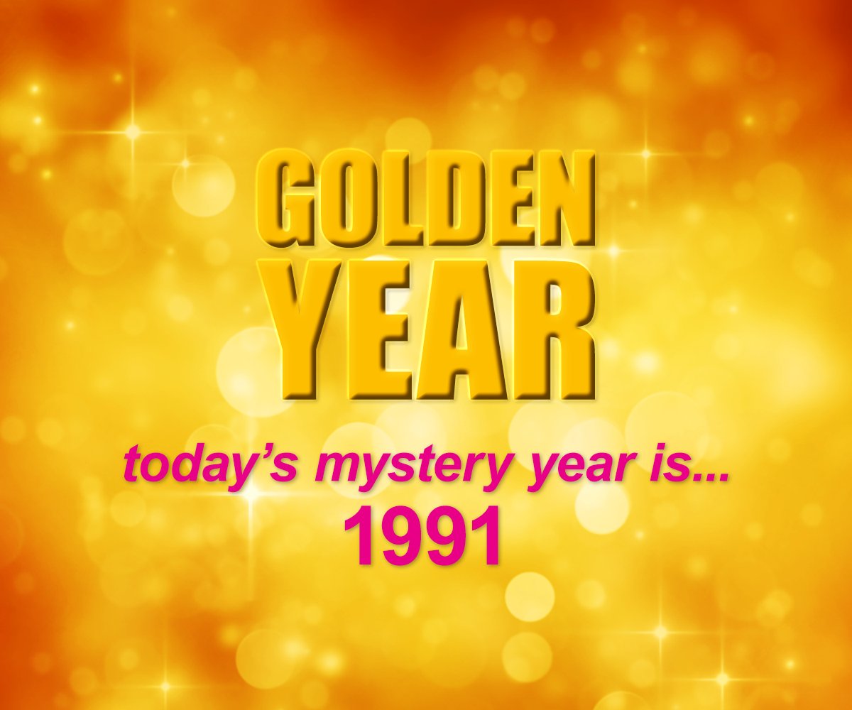 YourSVR's tweet photo. ON-AIR: On this morning's Golden Year we went back to 1991. The year Stella Rimington became the first female director general of MI5, Manchester United won the European Cup Winners' Cup and born in this year were Ed Sheeran and Pixie Lott. #90s #goldenyear https://t.co/t6JWXgFCg4