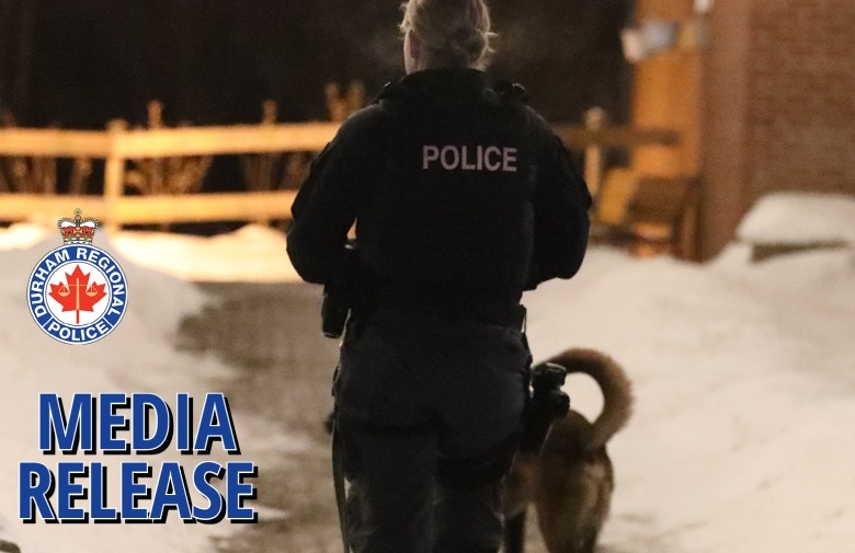A 21-year-old Oshawa male was arrested after fleeing from police during a traffic stop in Oshawa on Sunday night. <a href="/DRPS_K9/">Durham Regional Police Service K-9 Unit</a> assisted with the locate. Officers seized Cocaine and cash. 

News Release - bit.ly/34oeuF9
