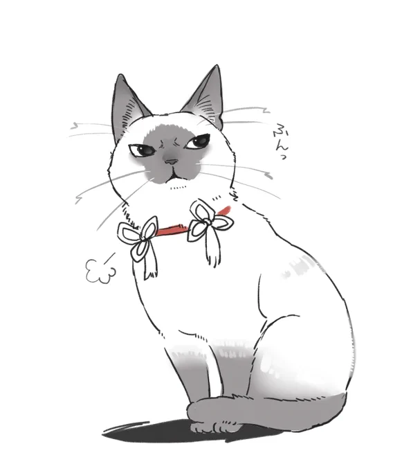 日課
※飼い主槍、飼い猫弓 