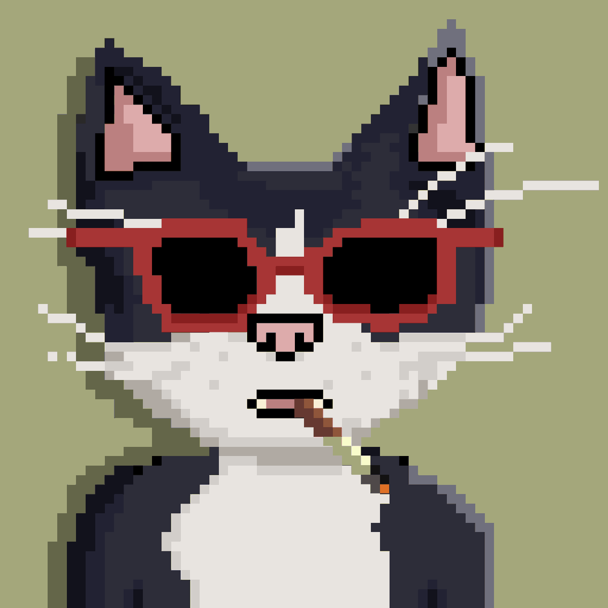 Yeah, like totally... #NFTs #ketkats #nftcollectors  #NFTCommunity opensea.io/assets/matic/0…