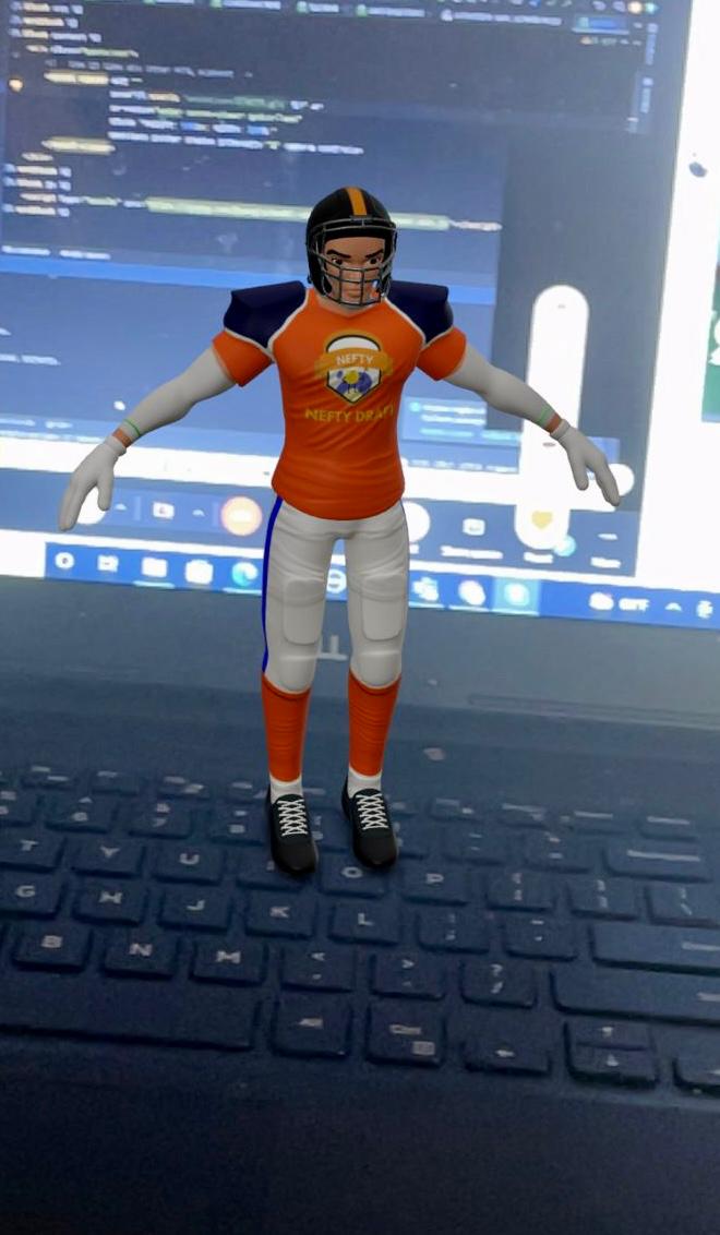 NeftyDraft's tweet image. Playing around with upcoming NeftyDraft 3D Football gaming characters. Probably nothing😉
Join Discord : discord.gg/AkbwyRWKYA
Website : neftydraft.com
#CNFT #NEFTYDRAFT #FOOTBALL #METAVERSE #CARDANO #ADA #NFT #CNFTSPORTS
