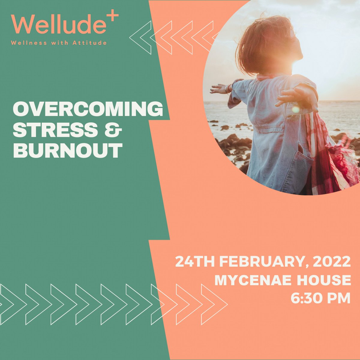 MycenaeHouse's tweet photo. Join Wellude Wellness on Thursday 24th February 6.30pm for a talk about how to overcome stress and burnout, what causes them and what you can do to prevent them. 
Book your space via https://t.co/pojZ0xzRTi
#Wellness #OvercomeStress #Blackheath #Greenwich https://t.co/ijyChiO96u