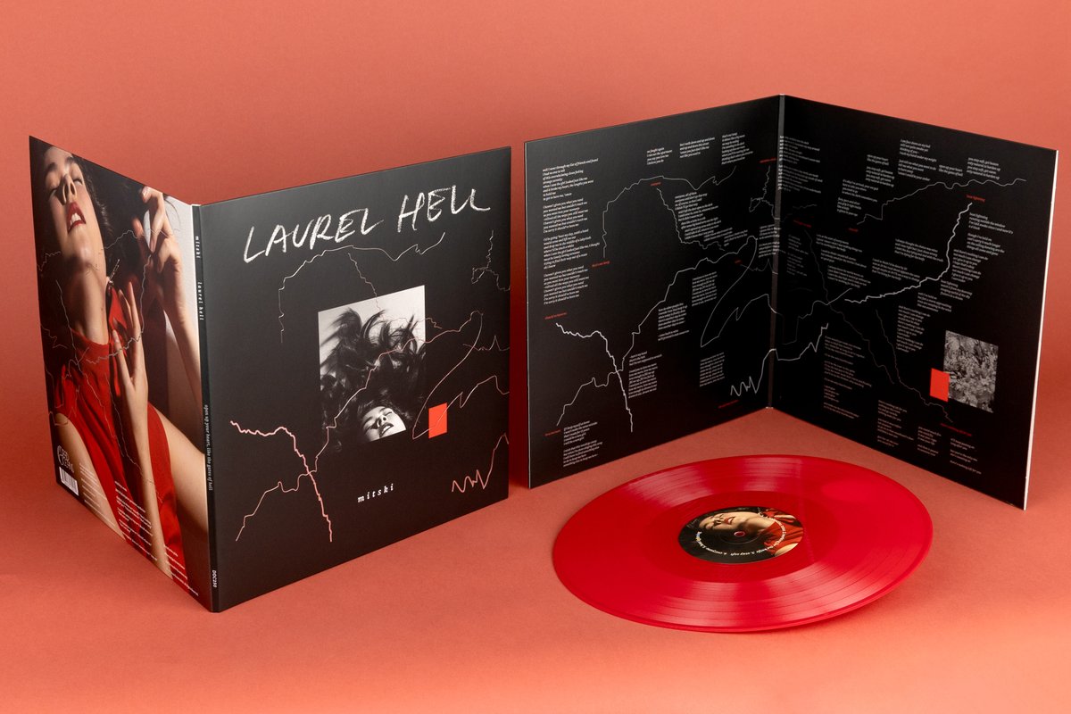 finestvinyl's tweet image. Bevor alle das #feuilleton studieren und wie wild #laurelhell von @mitskileaks kaufen, hier noch einmal der Hinweis: get it while it's red! bit.ly/34mnCKs @DeadOceans @SecretlyGroupDE #Vinyliebe #colouredvinyl #redvinyl #indieeditionvinyl #bethecowboy