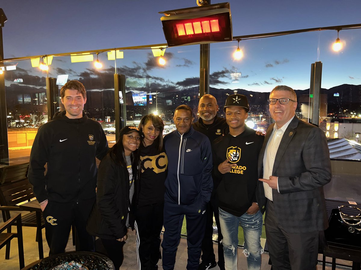 I’m officially a Tiger 🐯and I am truly blessed to say I will be committing to Colorado College..I first want to thank God and everyone who helped me get to where I am todayAs well as my new tiger family and coaching staff. This is just the beginning..<a href="/coachconarroe/">Coach Jeff Conarroe</a> <a href="/CCMensBBall/">Colorado College Men’s Basketball</a>