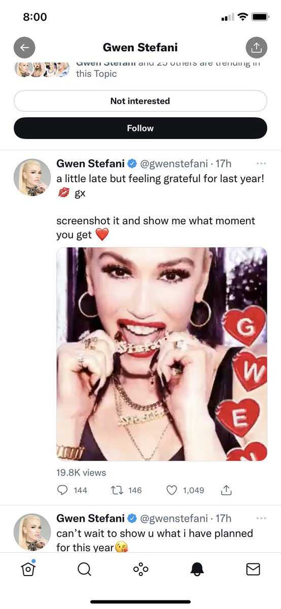 DrivingGrace's tweet photo. @gwenstefani https://t.co/sCw4HH6nwa