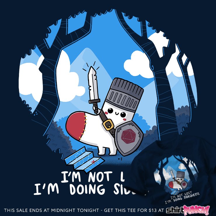 ShirtPunch's tweet photo. Sock Sidequest - Today at https://t.co/StAJzLk0XV https://t.co/yrbG6g129u