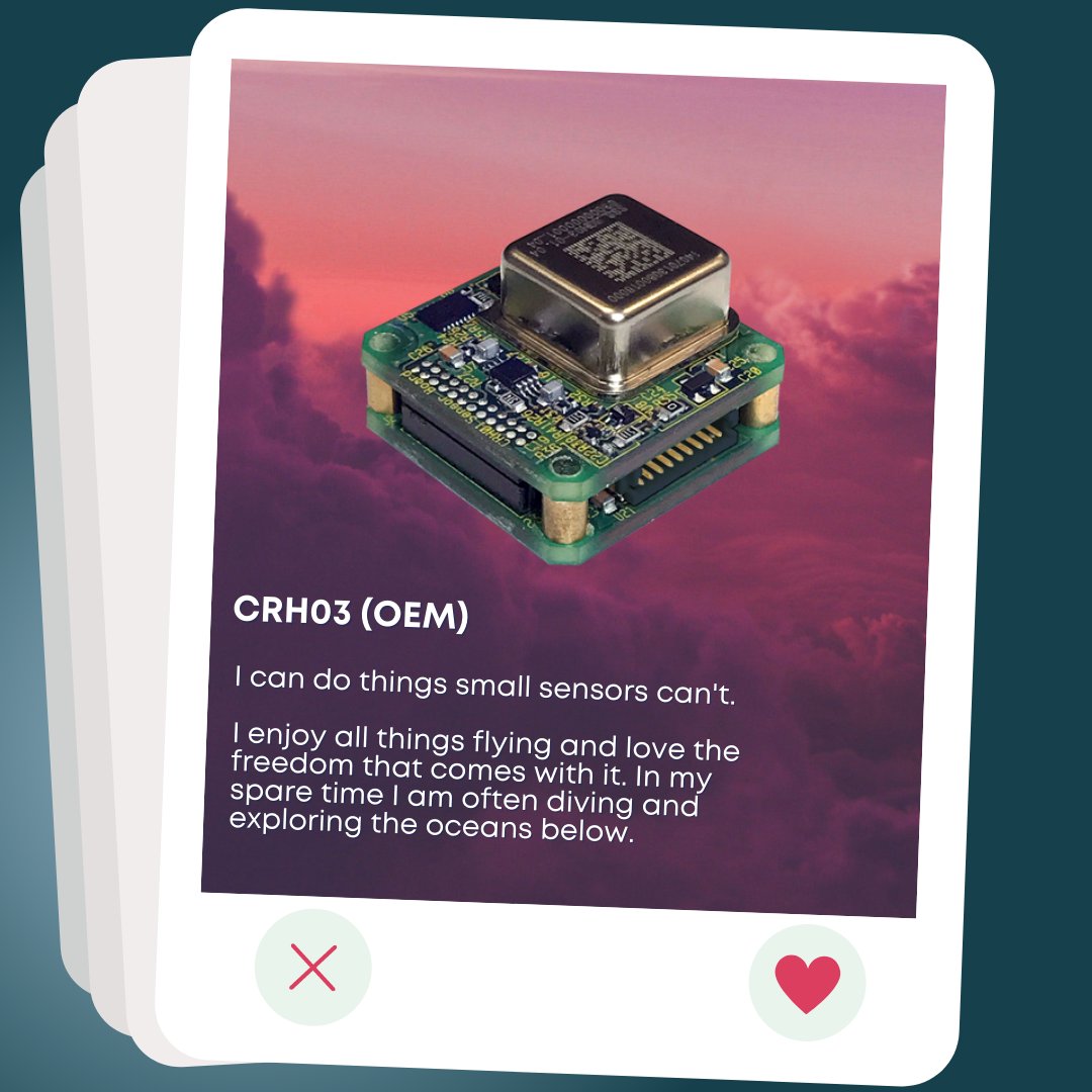 SiliconSensing's tweet image. One week until Valentine’s Day and CRH03 has slipped off its housing. Could they be a match for you?
#gyroscope #inertial #motionevolution