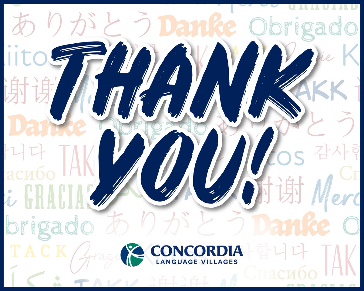 Thank you for supporting Concordia Language Villages this past year. At the end of 2021,  gifts from our supporters totaled more than $50,000!  If you didn't get a chance to make a gift to the "It Takes a Village" fund yet, we would welcome your support! 
ow.ly/NB1S50HLVOt