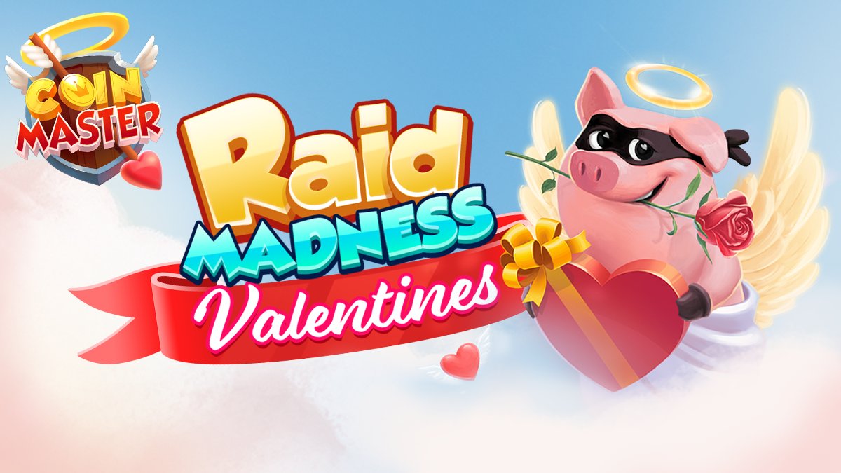 CoinMasterGame's tweet photo. Is Foxy awake? 🤔
Because someone just stole our hearts💖…and COINS!! 
Raid Madness Valentines is LIVE! 
#Retweet if you’re going on a raiding spree! 
Raid now! → https://t.co/S8gmNni5Ns https://t.co/SBLR4tapGs