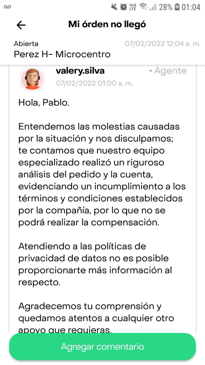 AlanYaco's tweet photo. No sé si es @PerezH_OK o @RappiArgentina pero ninguno de los dos da la cara desde anoche por un pedido que jamás llego y el repartidor marcó como entregado. NO nos han devuelto la plata. Son estafadores? A quién le pasó esto? #rappi #rappiargentina #Argentina #BuenosAires #estafa https://t.co/TaDPM3jUmG