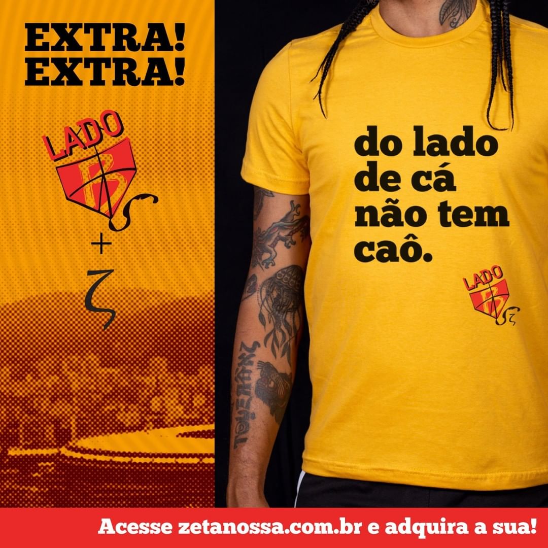 Já tem a sua camiseta do Lado B?

Se não tem, tá moscando.

Vai lá no site da <a href="/ZetaNossa/">Zeta Nossa</a> zetanossa.com.br e compra a sua! #publi