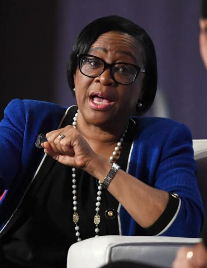 Cynt Marshall is Chief Executive Officer of the Dallas Mavericks. Marshall is the first Black woman CEO in NBA history. She went to the Mavericks following accusations of sexual harassment inside that franchise that took place over decades.