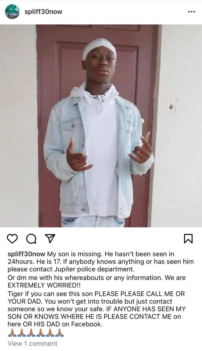 CoachJMolina's tweet image. If anyone knows the whereabouts of Tiger, please contact ASAP. Tiger is one of our students/players here at Dwyer and has been missing for 24 hours. Please help us by sharing.