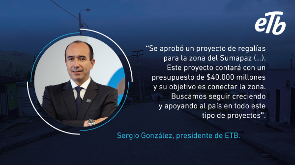 ETB's tweet photo. En este 2022 fortaleceremos y construiremos más Centros de Conectividad Campesina en #Sumapaz para que la comunidad se apropie de las herramientas tecnológicas e impulse sus emprendimientos con los productos locales. #ETBConectaAColombia e impulsa el cierre de la brecha digital. https://t.co/kKiPNmlKJl