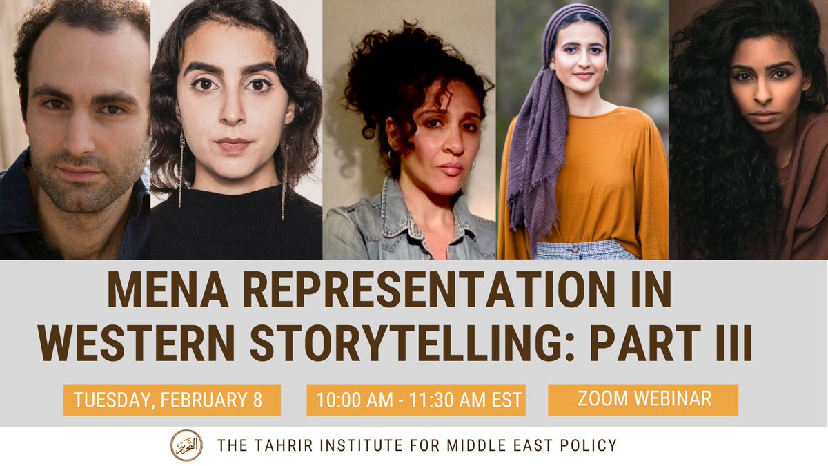 ⭐️ TIMEP &amp; <a href="/NoorTheatre/">Noor Theatre</a> are excited to announce a new voice joining us tomorrow: <a href="/IAmRanaRoy/">Rana Roy</a> joins alongside <a href="/khalidabdalla/">Khalid Abdalla</a>, Raphaelle Macaron, Rania Lee Khalil, and @Joualt. 

Register here to join us tomorrow at 10am EST: us06web.zoom.us/webinar/regist…