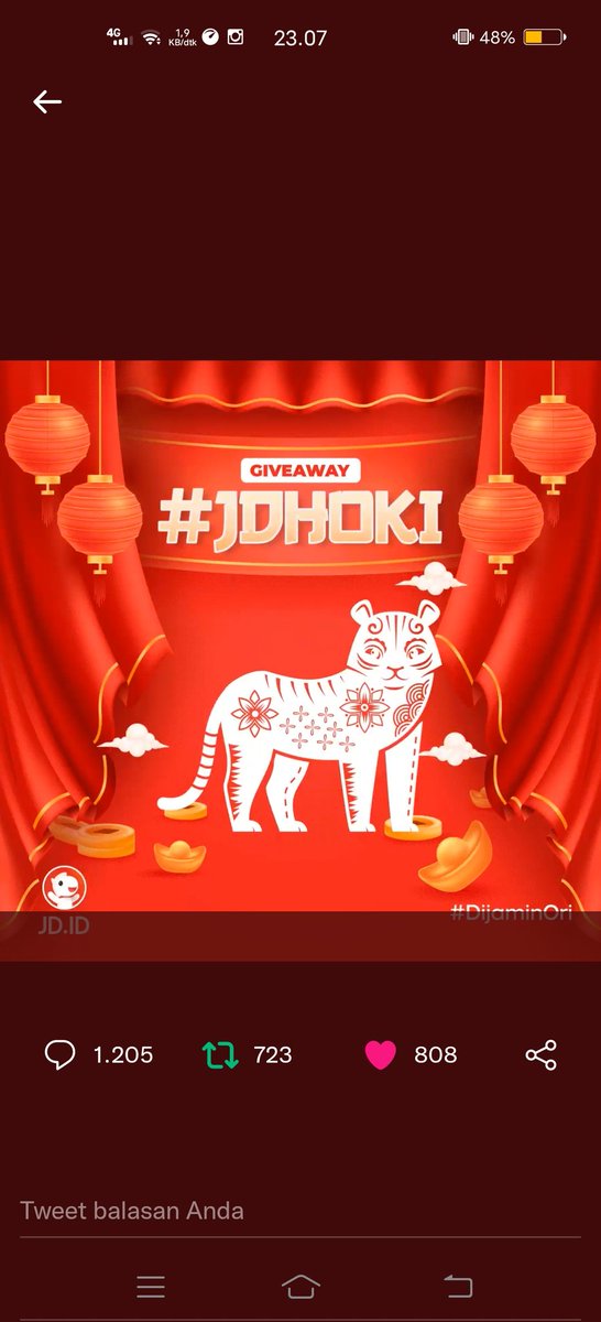 DelfiPakpahan's tweet photo. @JDid Hai @JDid ini adalah Shio di tahun 2022❤️ #JDHoki @diniaross @dianahwati https://t.co/zaBF5cPtqj