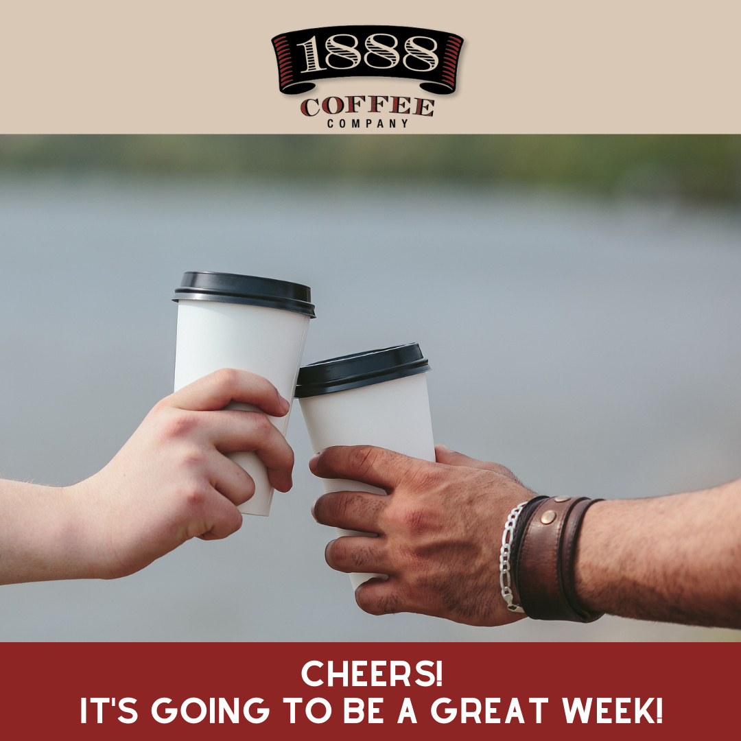 1888CoffeeCo's tweet photo. Happy Monday! Here's to having a great week.☕👍🏼
Enjoy 20% off your total order for orders over $20! Use code MASCAFE20
#happymonday #walkandtalk #mexicancoffee #1888coffee #1888coffeestation https://t.co/dyr7unE8my